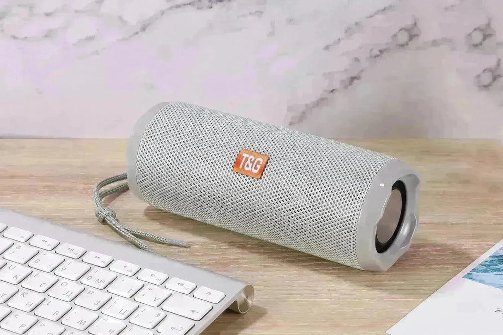 Fabric Portable Creative With Card Holder Wireless Bluetooth Speaker - EX-STOCK CANADA