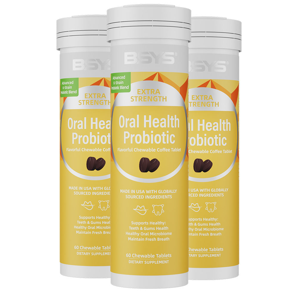 BSYS Coffee Lovers Meet Your New Obsession Oral Probiotic Chews That TASTE LIKE COFFEE  High-quality Supplements For Your Mouth No Gross Aftertaste, Just That Rich, Roasty Vibe. Game Changer EX-STOCK