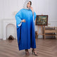 Large Size Women's Muslim Fashion Soft Satin Bat Dress - EX-STOCK Canada