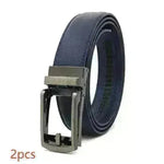 Fake Needle Belt Automatic Buckle Men Cowhide - EX-STOCK CANADA