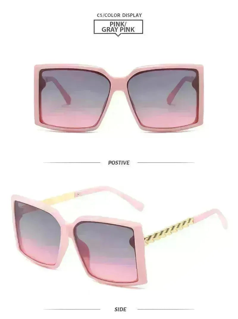 Fashion Box Simple Catwalk Light Luxury Sunglasses - EX-STOCK CANADA