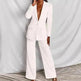 Fashion Business Women's Clothing Long Sleeve Trousers Suit - EX-STOCK CANADA