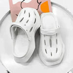 Fashion Clogs Shoes Summer Ankle-wrap Slippers Garden Beach Shoes - EX-STOCK CANADA