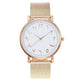 Fashion Creative Quartz Watches Couple Watches Digital Mesh Band Watches - EX-STOCK CANADA