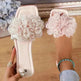 Fashion Flower Flat Slippers For Women - EX-STOCK CANADA