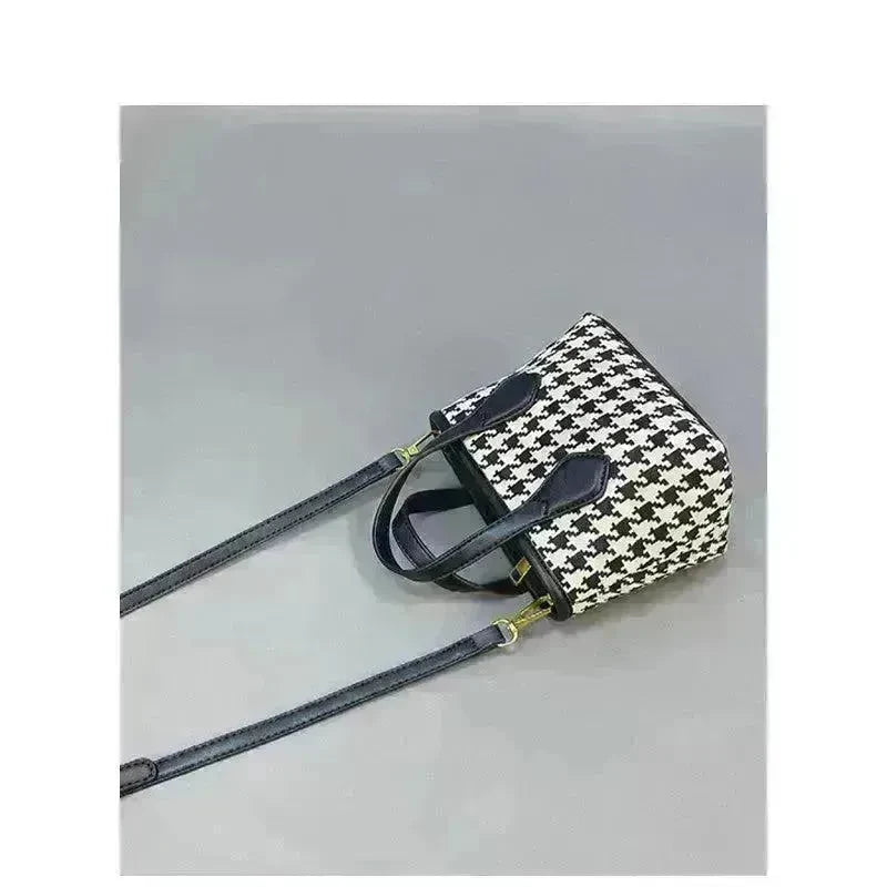 Fashion Houndstooth Single-shoulder Messenger Bag for Women - EX-STOCK CANADA