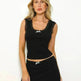 Fashion Lace Slim Fit Two-piece Suit Camisole Short Culottes - EX-STOCK CANADA