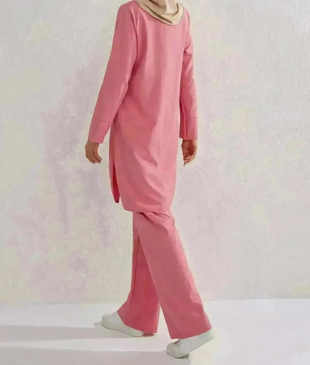 Fashion Large Size Middle East Two-piece Casual Outfit set - EX-STOCK CANADA