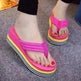 Fashion Outside Wear Beach Non-slip Platform Slippers - EX-STOCK CANADA