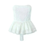 Fashion Personality Ruffled Tube Top Women - EX-STOCK CANADA