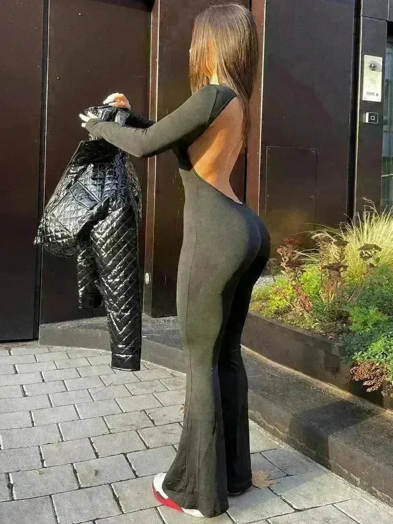 Fashion Personality Slim Fit Hip-lifting Jumpsuit For Women - EX-STOCK CANADA