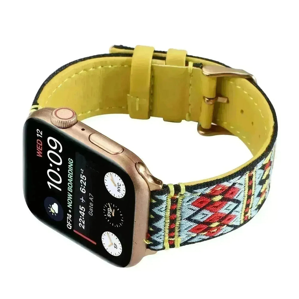 Fashion Personality Wristband Men's And Women's Tide Ethnic Wind Leather Watch Strap - EX-STOCK CANADA