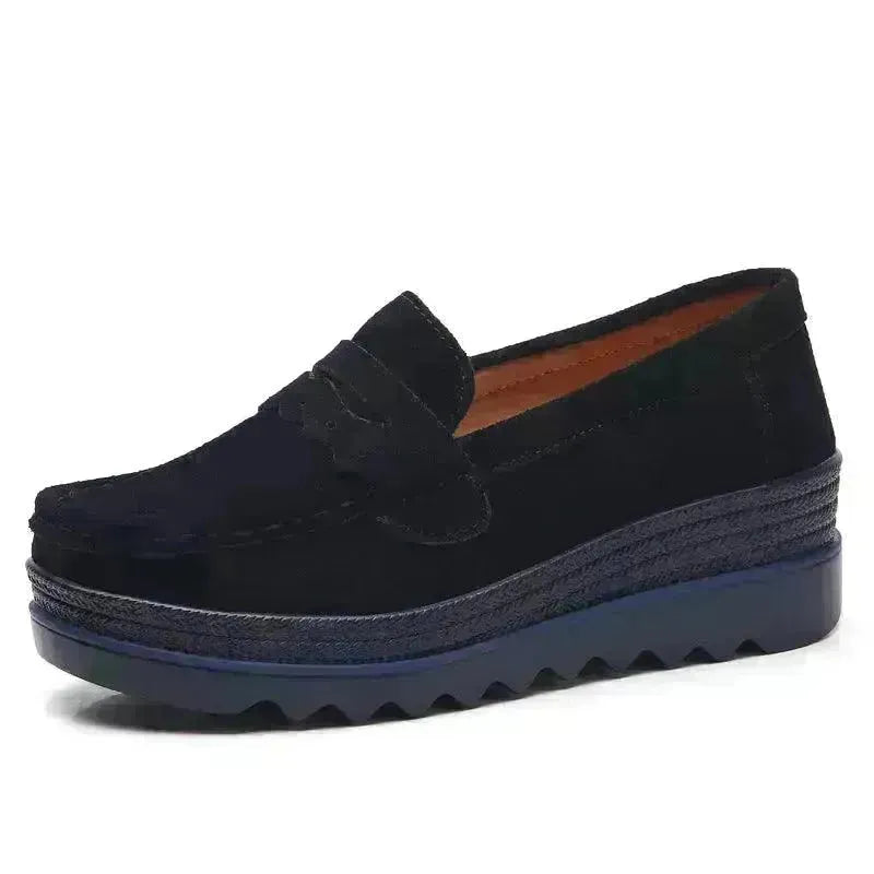 Fashion platform rocking shoes women's single shoes mom shoes casual women's shoes - EX-STOCK CANADA