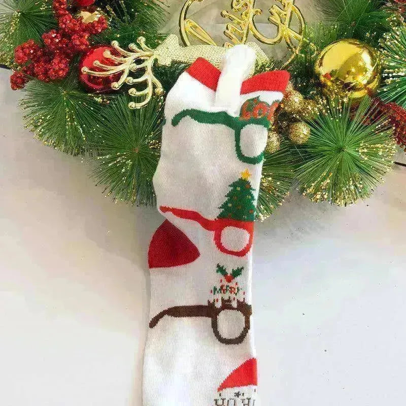 Fashion Simple Magnetic Christmas Socks For Men And Women - EX-STOCK CANADA
