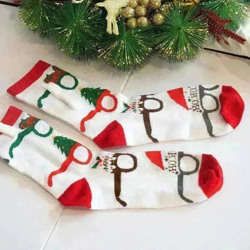 Fashion Simple Magnetic Christmas Socks For Men And Women - EX-STOCK CANADA
