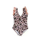 Fashion Simple Pink Leopard Print Parent-child Swimsuit - EX-STOCK CANADA
