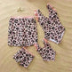 Fashion Simple Pink Leopard Print Parent-child Swimsuit - EX-STOCK CANADA