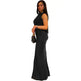 Fashion Sleeveless Dress with Pleated High Waist for Women: Slim Fit Style - EX-STOCK CANADA