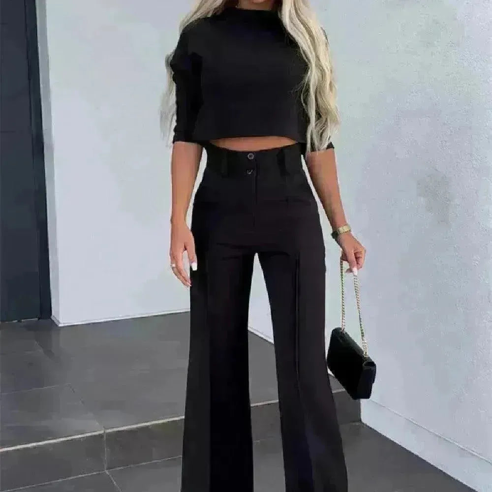 Fashion Tops High Waist Wide Leg - EX-STOCK CANADA