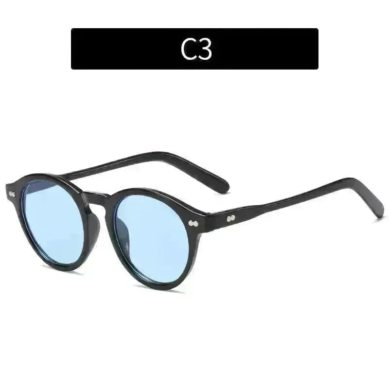 Fashion Vintage Round Frame Sunglasses - EX-STOCK CANADA