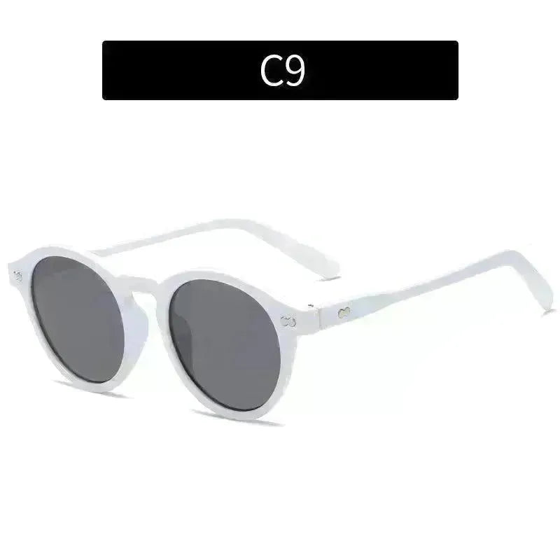 Fashion Vintage Round Frame Sunglasses - EX-STOCK CANADA