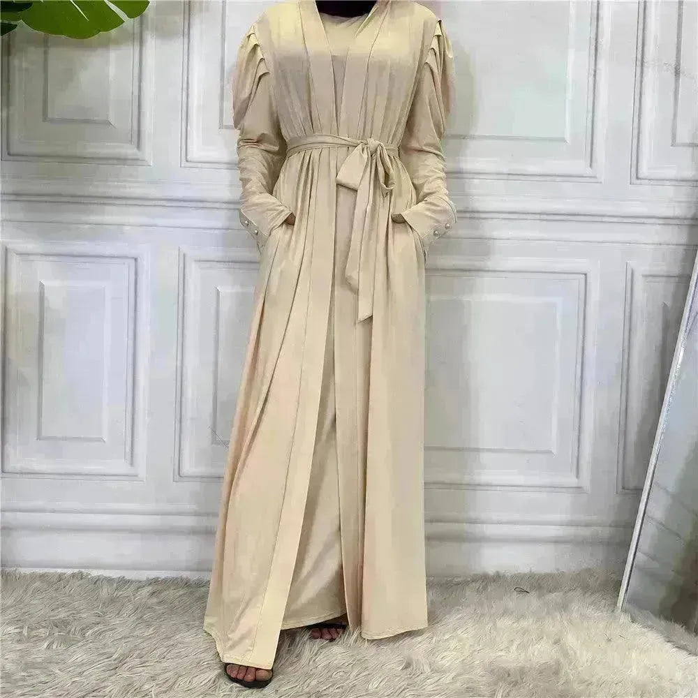 Fashion Women's Solid Arab Cardigan - EX-STOCK CANADA