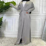 Fashion Women's Solid Arab Cardigan - EX-STOCK CANADA