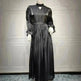 Fashionable Arab Women's Bright Silk Satin Dress - EX-STOCK CANADA