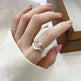Fashionable Jewelry Adjustable Opening Ring Smiley Cute Happy Face Ring - EX-STOCK CANADA