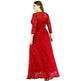 Fashionable Long sleeve Lace maxi Dress for Arab Dubai Turkey Middle Eastern Women - EX-STOCK CANADA