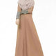 Fashionable Middle East Cuff Stitching Sequined Long Skirt Abaya Dress - EX-STOCK CANADA
