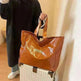 Fashionable Waterproof Shoulder Bag Large Capacity Luxury Handbag - EX-STOCK CANADA