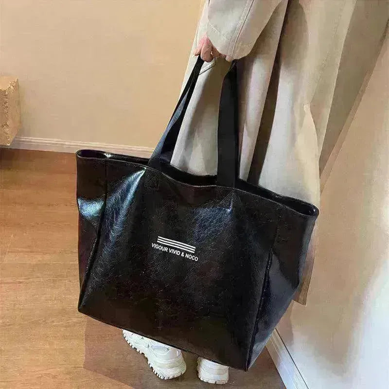 Fashionable Waterproof Shoulder Bag Large Capacity Luxury Handbag - EX-STOCK CANADA