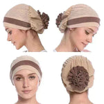 Fashionable Women's Double Color Board Bead Caps - EX-STOCK CANADA