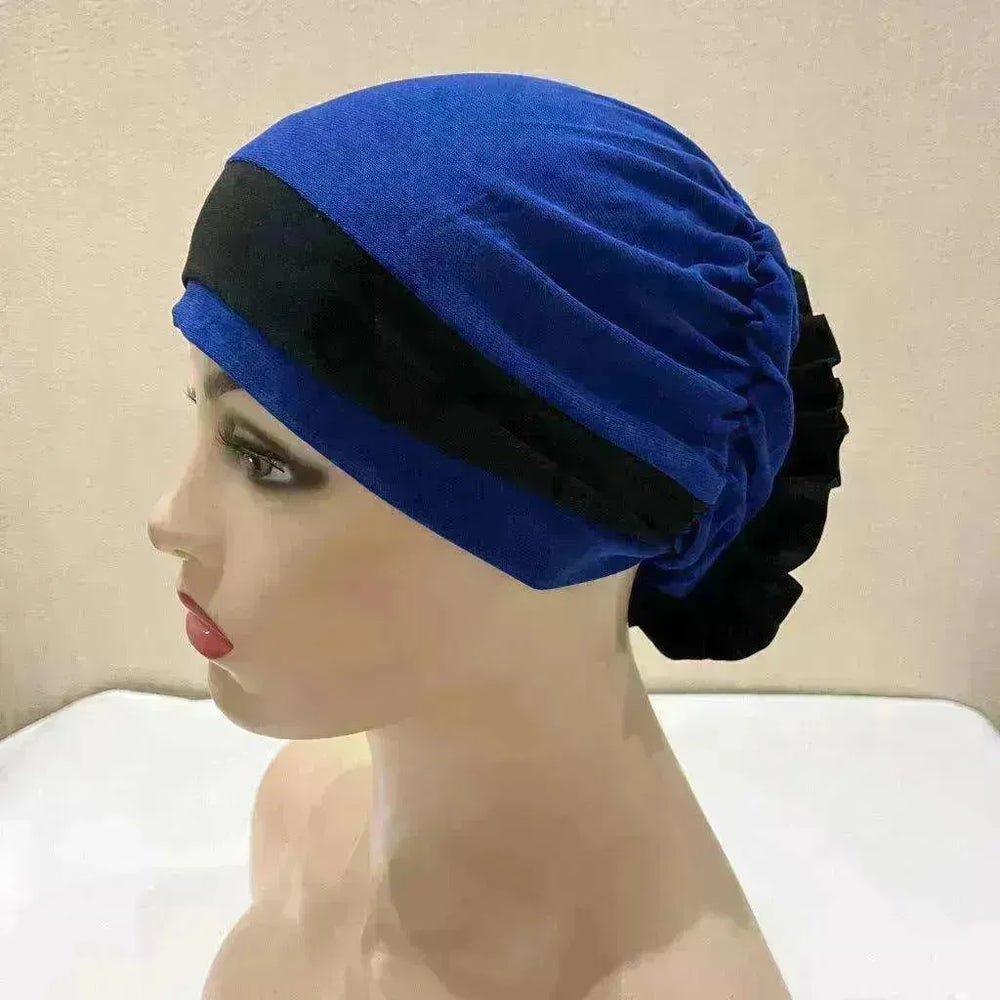 Fashionable Women's Double Color Board Bead Caps - EX-STOCK CANADA