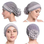 Fashionable Women's Double Color Board Bead Caps - EX-STOCK CANADA