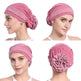 Fashionable Women's Double Color Board Bead Caps - EX-STOCK CANADA