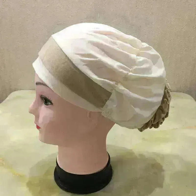 Fashionable Women's Double Color Board Bead Caps - EX-STOCK CANADA