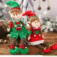 Christmas Hanging Legs Sitting Doll Ornaments - EX-STOCK CANADA