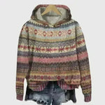 Print Christmas Holiday Casual Hoodie Sweater Pullover - EX-STOCK CANADA