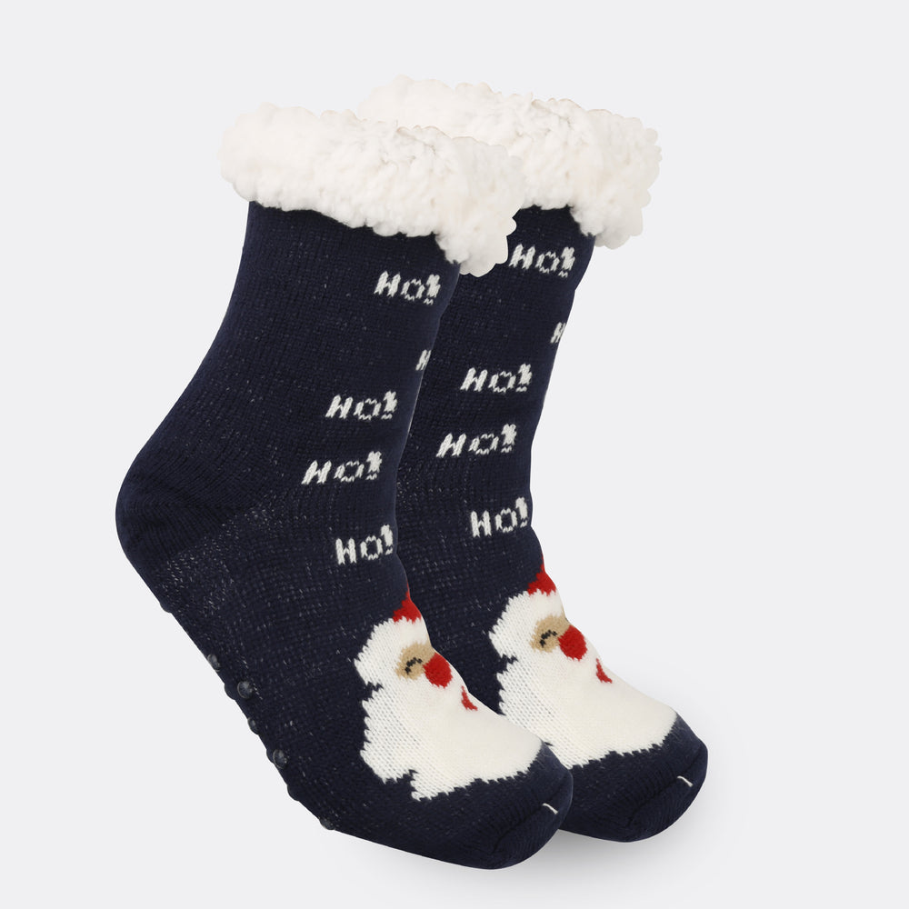 Christmas Women's Thickened Fleece-lined Room Socks EX-STOCK Canada 