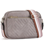 Daily Matching PU Leather Business Commute Zipper Crossbody Bags for women - EX-STOCK CANADA
