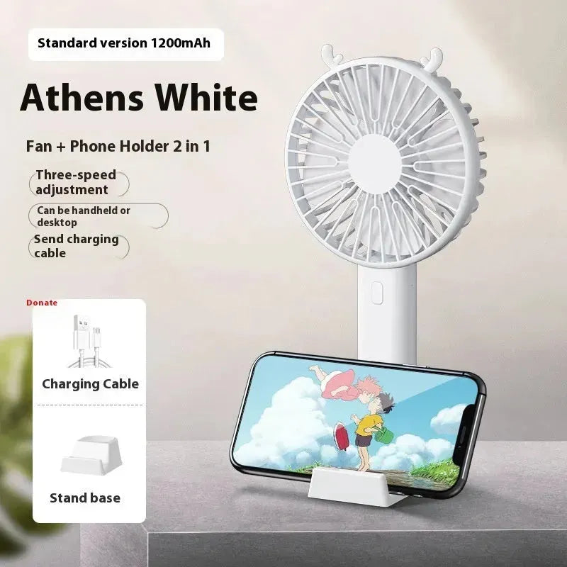 Handheld Usb Mini Portable Folding Aromatherapy Fan - EX-STOCK CANADA