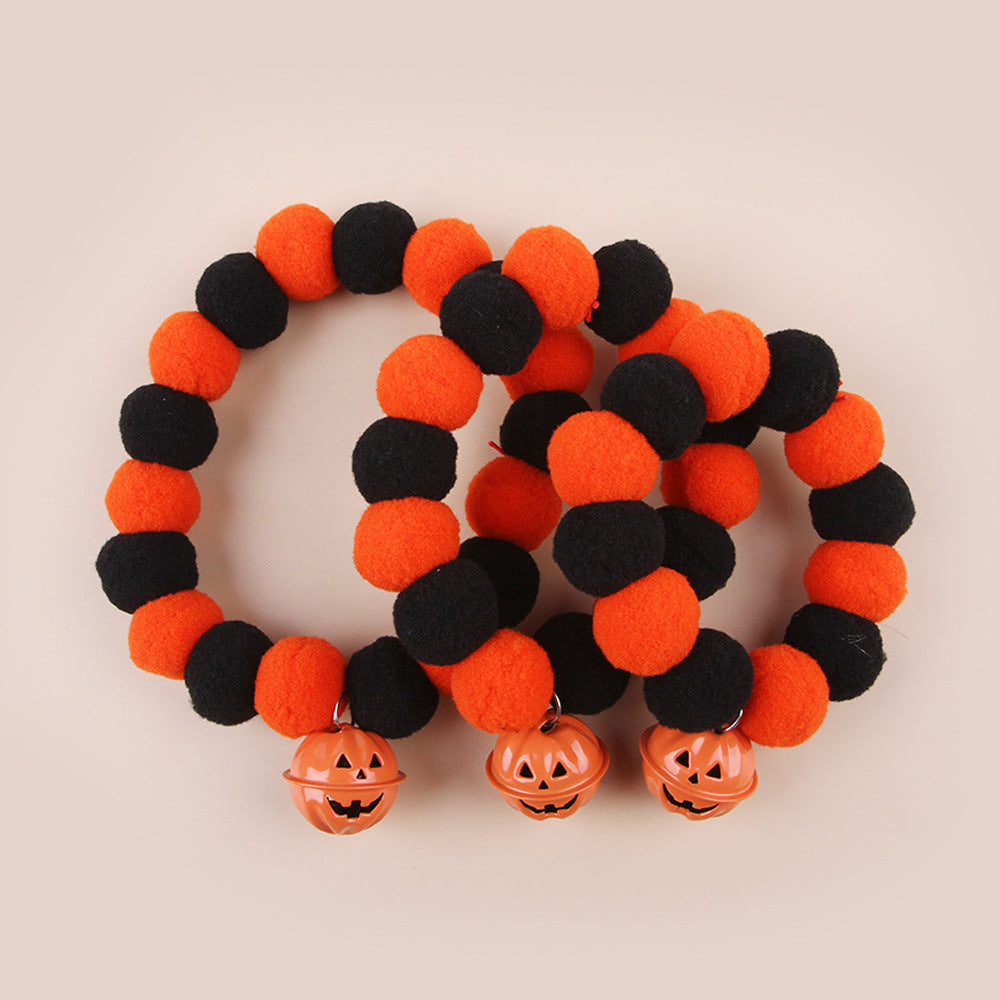 Naughty Cat Collar Pet Trick Or Treat Pumpkin Collar EX-STOCK