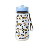 Kids Insulated Stainless Steel Thermos Cup 650ml – Cute Cartoon Design for School | 6 Colours