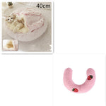 2 In 1 Dog And Cat Bed Pet Winter Bed Round Plush Warm Bed House Soft Long Plush Pets Bed Pet Products EX-STOCK Canada 