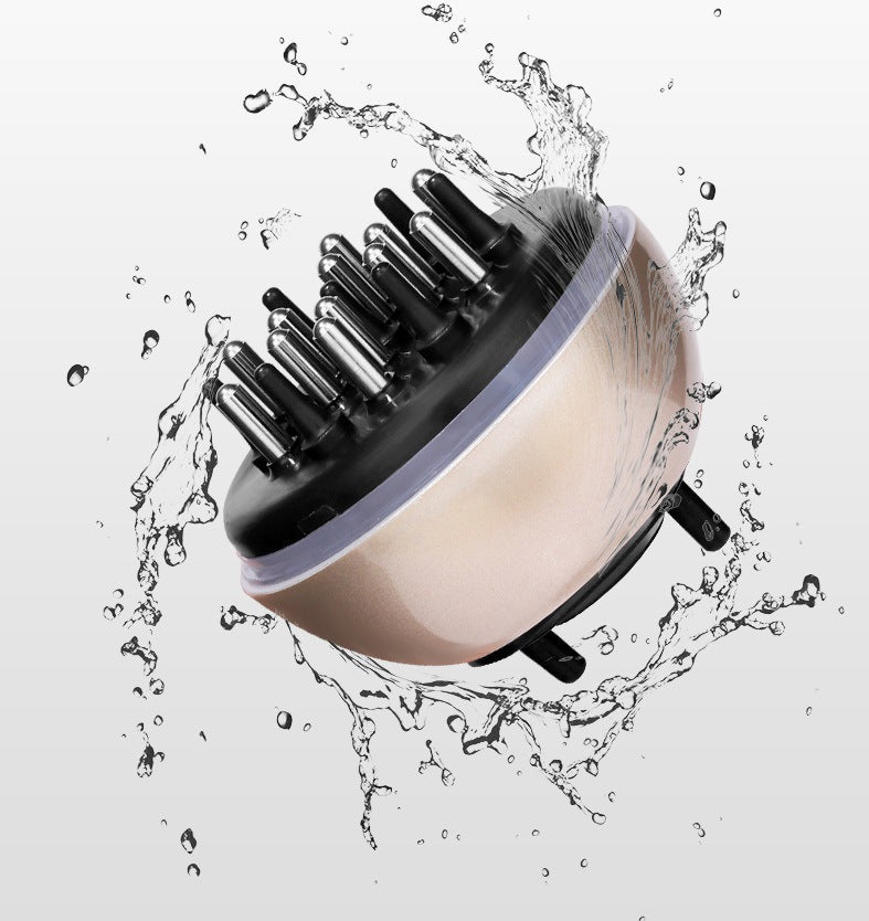 Washable Anti Off Handheld Regrowth Hair Care Essential Oil Nutrient Solutions Mini Applicator Hair Comb Head Scalp Massager 