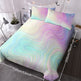 Girly Duvet Cover Rainbow Glitter Ombre Bedding Sets 3 Pcs Chic Purple Blue Green Pastel Bed Spreads Sparkle Quilt Cover Set With 2 Pillow Shams EX-STOCK Canada 