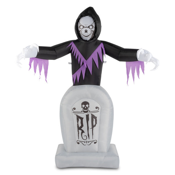 Grim Reaper And Grave, Halloween Inflatable Decoration 12V EX-STOCK