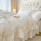 Washed Cotton Four-piece Set Girlish Heart Duvet Cover EX-STOCK Canada 
